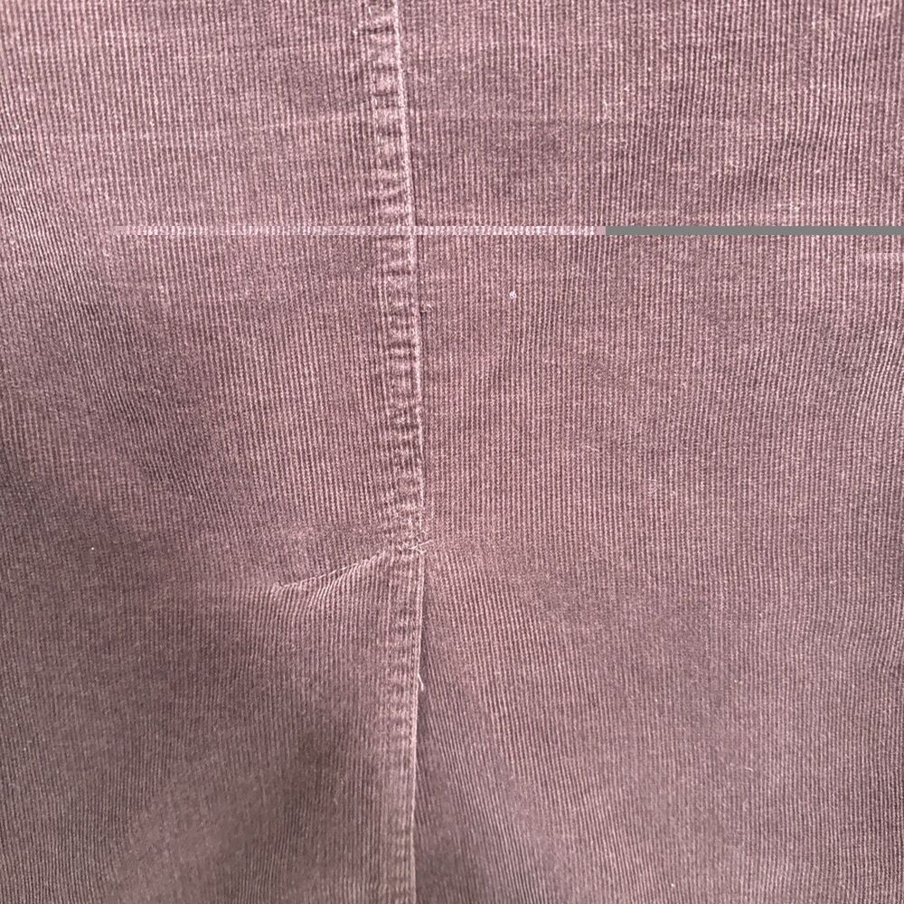 Vintage 90s Brown Corduroy Maxi Jumper Dress Medium Long Pockets 100% Cotton - Picture 6 of 9